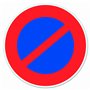 Chapuis DS22 Disque pvc adhésif D 280 mm Stationnement interdit