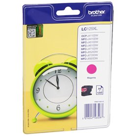Brother LC-125XLMBP Cartouche d'Encre Magenta Blister