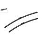 Bosch Balais d'Essuie–Glace Plats Aerotwin A862S, Longueur: 600mm/530mm – 1 Paire de Balais avant