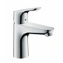 hansgrohe Focus Focus 100 Mitigeur de lavabo sans tirette ni vidage bas débit, chromé, 31513000