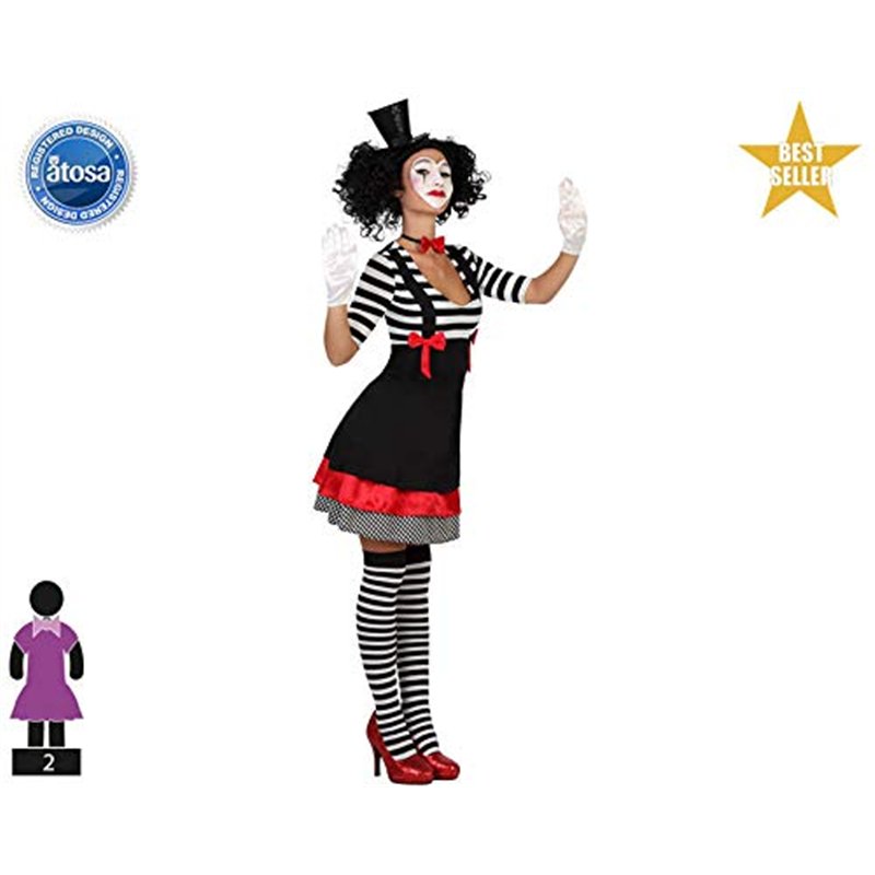 Image secondaire de ATOSA déguisement mime M