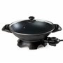 Domo DO-8708W Grand Wok Electrique Aluminium Noir 5 L
