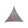 Toile Solaire Voile d'ombrage Triangulaire 4 x 4 x 4 m en Tissu déperlant - Coloris Taupe