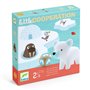 DJECO Little Cooperation - Jeu de Société Enfants, 2,5 à 5 Ans - Stratégie et Travail d'Équipe - Aide Les Animaux à Rejoindre Le