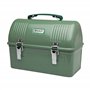 Stanley Classic Lunch Box 9.5L Hammertone Green - Stainless Steel Lunch Box With Handle - Bpa Free Food Container - Can Hold Vac