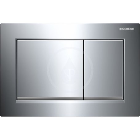 115.080.KH.1 PULSADOR OMEGA30 PLASTICO CROMO BRILLO/MATE/BRILLO