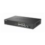 D-Link DGS-1010MP Switch Gigabit Max PoE 10 Ports, 8 Ports PoE+ Gigabit 30 W, Budget PoE 125 W, Liaison Montante Fibre SFP, sans