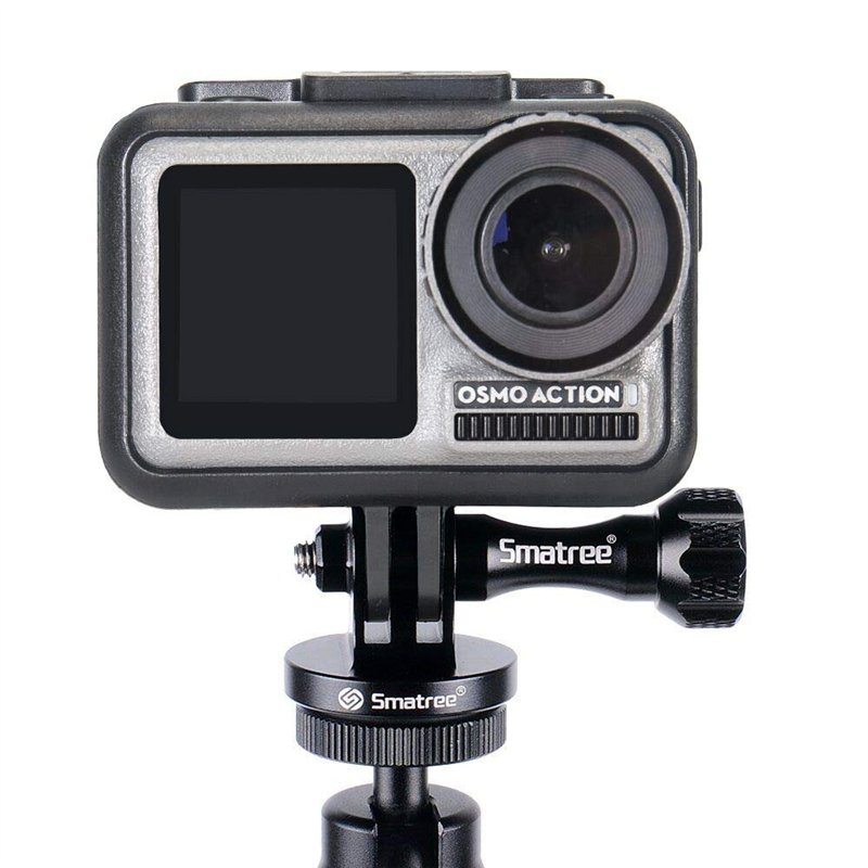 Image secondaire de Smatree Adaptateur de trépied en Aluminium pour caméras GoPro Session, GoPro Hero 2018, GoPro Hero Fusion, GoPro Hero 11/10/9/8/