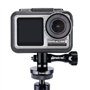 Smatree Adaptateur de trépied en Aluminium pour caméras GoPro Session, GoPro Hero 2018, GoPro Hero Fusion, GoPro Hero 11/10/9/8/