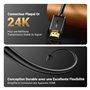 UGREEN Rallonge HDMI Câble Extension Mâle vers Femelle Câble HDMI 4K 60Hz High Speed Ethernet 18Gbps HDR 3D ARC Compatible avec 