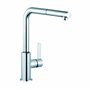 Kludi 408510575 L-INE S Robinet d'évier de Cuisine, Chrome