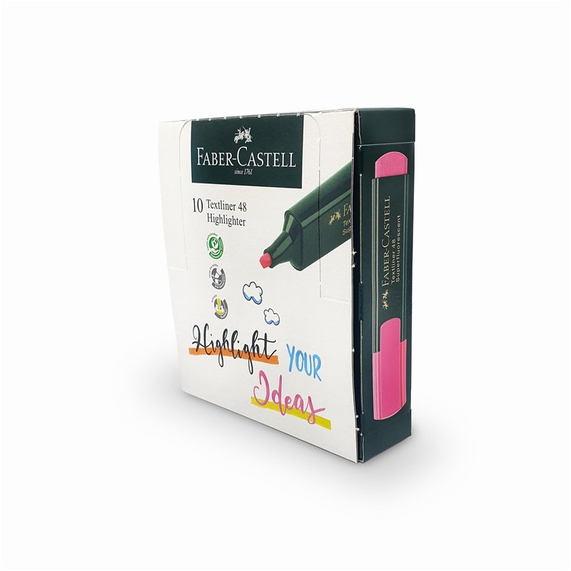 Image secondaire de rotulador faber fluorescente 48-28 rosa