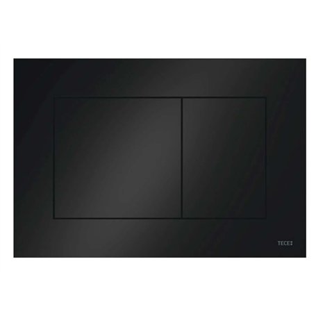TECE Now 9240403 Plaque de commande pour WC Noir Technique des deux quantités Utilisable par le haut et par l’avant