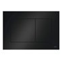 TECE Now 9240403 Plaque de commande pour WC Noir Technique des deux quantités Utilisable par le haut et par l’avant