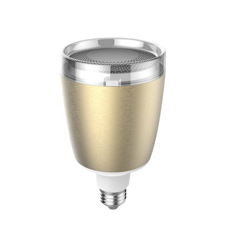 Sengled Flex Ampoule LED Intelligente WiFi Bules avec JBL Haut-parleur, 2700K Blanc Chaud, App Controllée, E27,champagne