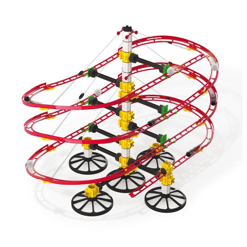 Quercetti - 6630 Skyrail; Marble Run Construction Toy