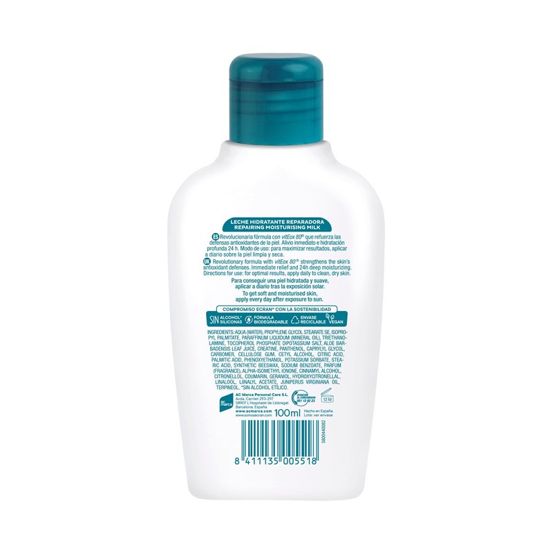 Image secondaire de Ecran Aftersun Lait Hidratation Action 24 Heures - 100 Ml