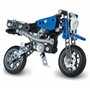 MECCANO - Moto 5 MODÈLES - 5 Modèles De Véhicules Motos A Construire - Coffret Inventions avec 174 Pièces Et 2 Outils - Jeu de C