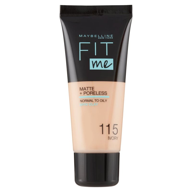 Fond de Teint Fit Me Matte de Maybelline N°115 Ivoire