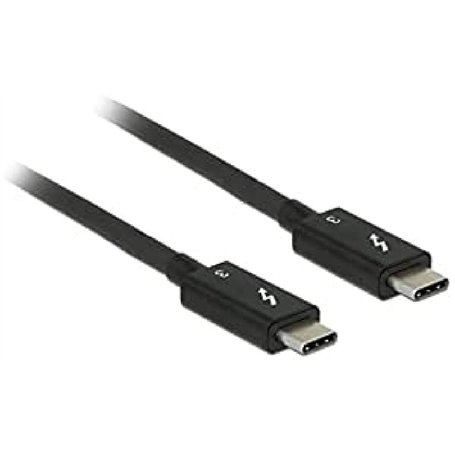 DeLOCK 84844 câble USB 0,5 m USB 3.2 Gen 2 (3.1 Gen 2) USB C Noir