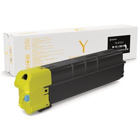 Kyocera 1T02NHANL0 Toners laser original compatible avec Imprimantes TASKalfa 8052ci/7052ci Jaune