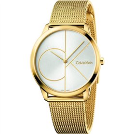 Calvin Klein Homme Analogique Quartz Montre avec Bracelet en Acier Inoxydable K3M21526
