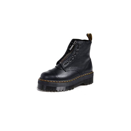 Dr Martens Mixte Jungle Boot, Black Milled Nappa, 38 EU