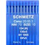 SCHMETZ Lot de 10 aiguilles rondes pour machine à coudre System 134 (R) Industrie St. 70