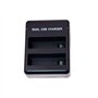 Suptig Lot de 2 Batteries et Chargeur Daul pour GoPro HERO4 Black/Gopro HERO4 Silver et Gopro AHDBT-401