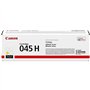 Canon Cartouche de Toner 045H Y - Jaune - Haut Rendement Noir