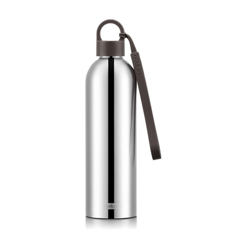 Bodum Melior 12057-16-451B Gourde Isotherme en inox brillant à Double Paroi, 0,5 l, Dark Roast