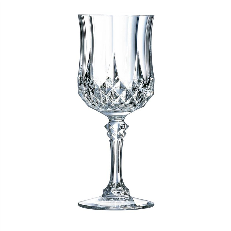 ECLAT 14440 Coffret de 6 Verres à Pied 25 cl-Longchamp, Transparent