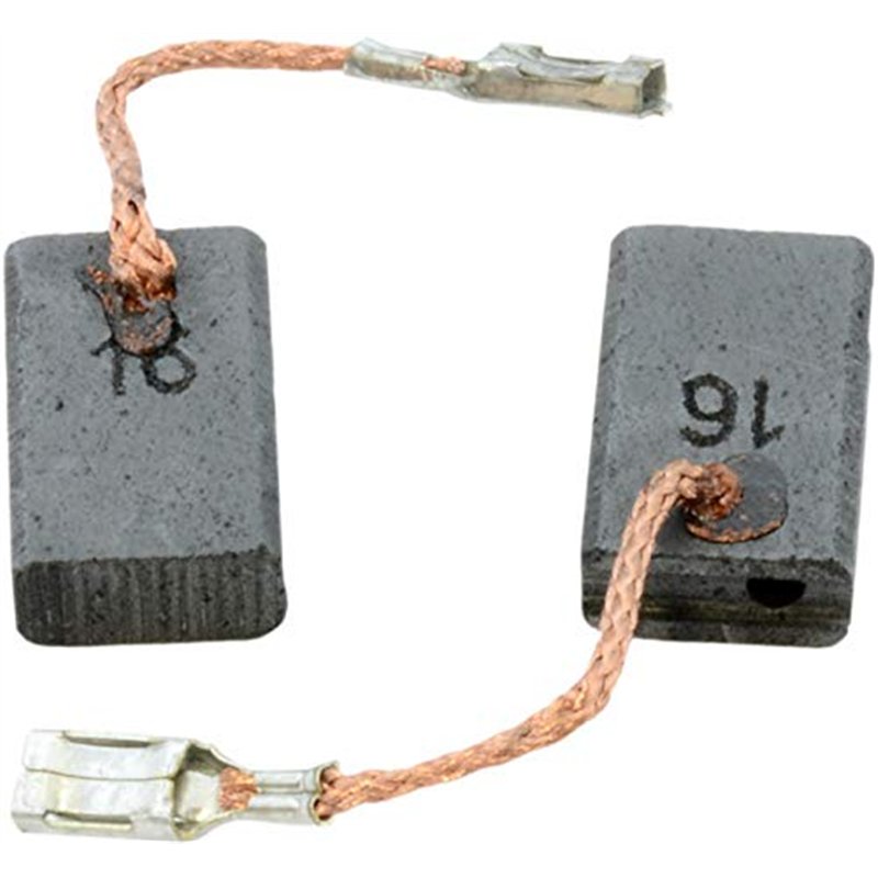 Image secondaire de Buildalot Balais de Charbon pour BOSCH GWS 14-125 C meuleuse - 5x10x16mm - 2.0x3.9x6.3'' - Avec arrêt automatique
