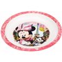 FUN HOUSE 005471 Disney Minnie Ensemble Repas Contenant 1 Assiette, 1 Bol et 1 Verre pour Enfant Polypropylène Rose 26.5x8.5x24.