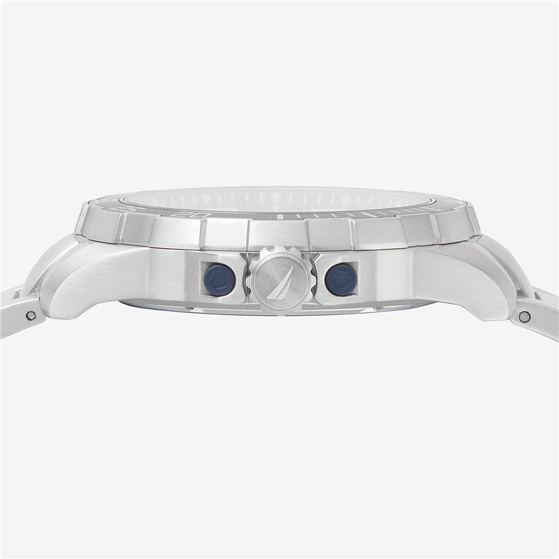 Image secondaire de Nautica Homme Analogique Quartz Montre avec Bracelet en Acier Inoxydable NAPPLH004