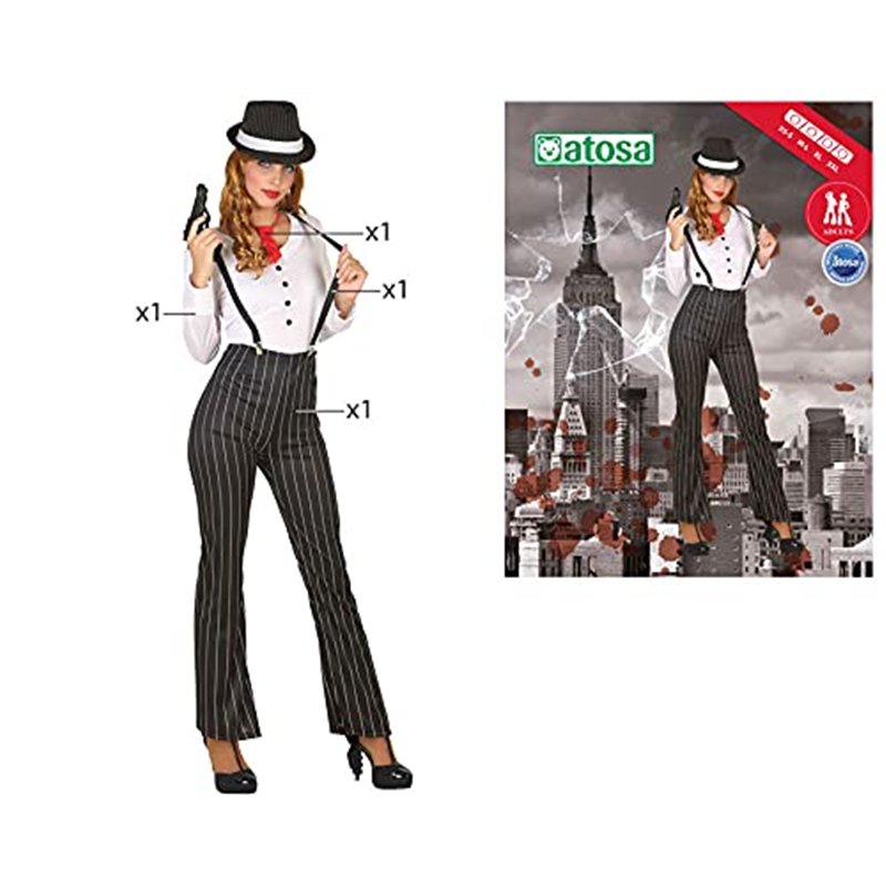 Image secondaire de ATOSA déguisement gangster M