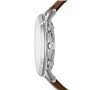 Fossil Homme Chronographe Quartz Montre avec Bracelet en Cuir FS5380
