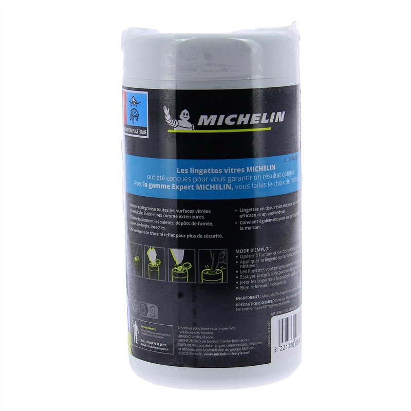 Image secondaire de Michelin 008881 Boîte 40 Lingettes Vitres