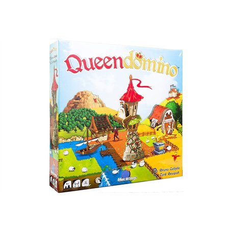 Blue Orange, Queendomino Game UK edition, Board Game, Ages 8+, 2-4 Players, 25 Minutes Playing