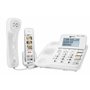 Geemarc Amplidect 295 Combi Photo - Téléphone Fixe Amplifié et Son Combiné Additionnel avec Grosses Touches Photo Personnalisabl