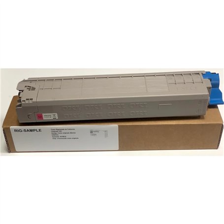 Toner OKI 44844506 pour C831n C841n C831dn C841dn C831 C841 831 841 n dn - Magenta - 10.000 Pages - Régénéré Made in Italy
