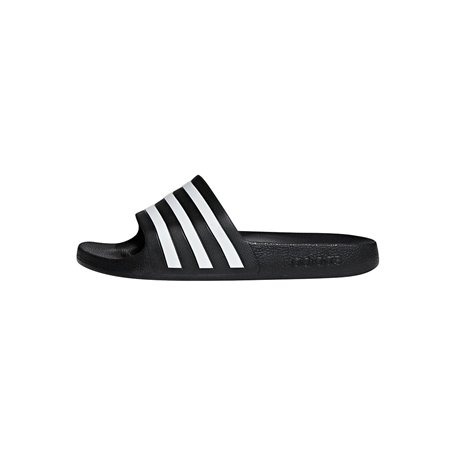 adidas Mixte Adilette Aqua Slides, Core Black / Cloud White / Core Black, 46 EU