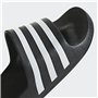 adidas Mixte Adilette Aqua Slides, Core Black / Cloud White / Core Black, 38 EU