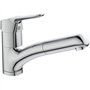 Ideal Standard BC143AA Ceraflex Mitigeur cuisine monocommande à poser sur évier, douchette orientable et amovible Chromé
