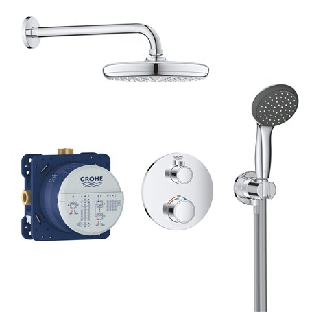 Grohe 34733002 Pack Encastré, Chrome