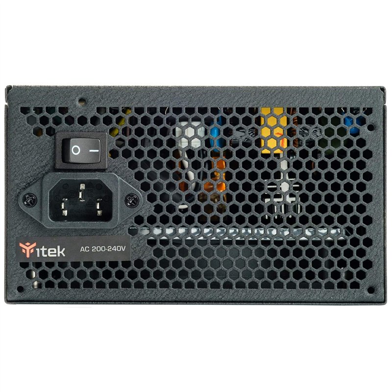 Image secondaire de iTek Bloc d'alimentation pour PC BD600-600 W, Ventilateur HDB Hydraulic Dynamic Bearing de 12 mm, Protection PFC Active, convert