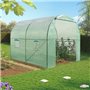 IDMarket - Serre Tunnel de Jardin 6M² Verte Gamme maraîchère Roma 2x3M