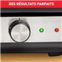 Tefal Plancha Electrique Maxi Plancha XXL 10/12 Personnes Plancha Intérieur Et Extérieur Inox CB690D12