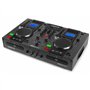Vonyx CDJ450 - Double Lecteur CD/MP3/USB/Mixeur avec Bluetooth, 2 Canaux, Fonctionnalité Auto-Cue, Molettes Intégrées, Sorties M