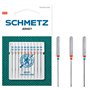 SCHMETZ Aiguilles pour machines à coudre | 10 Aiguilles Jersey | 130/705 H SUK | Grosseur d'aiguille 4x 70/10, 4x 80/12 et 2x 90